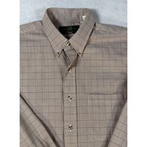 Orvis Long Sleeve Button‎ Up Shirt Men's Medium Vintage